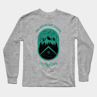 Outdoor Adventure Wilderness Long Sleeve T-Shirt